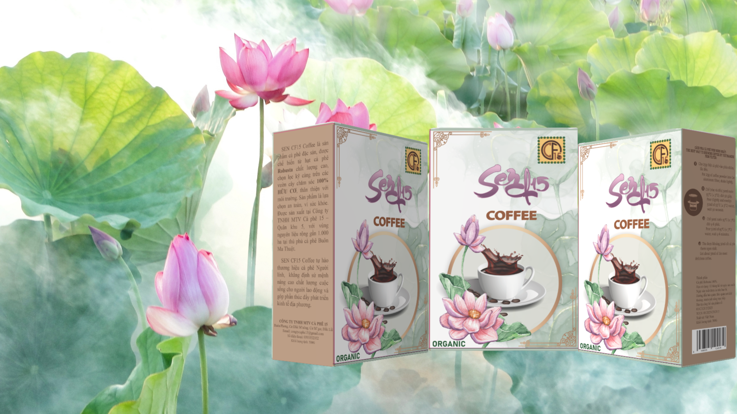 SEN CF15 HỮU CƠ CHẤT LƯỢNG CAO