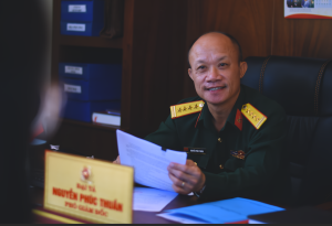 ĐẠI TÁ NGUYỄN PHÚC THUẦN, PHÓ GIÁM ĐỐC CÔNG TY TNHH MTV CÀ PHÊ 15