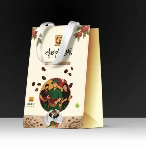TÚI XÁCH QUÀ TẶNG CF15 PHIN GIẤY ( 4 HỘP)